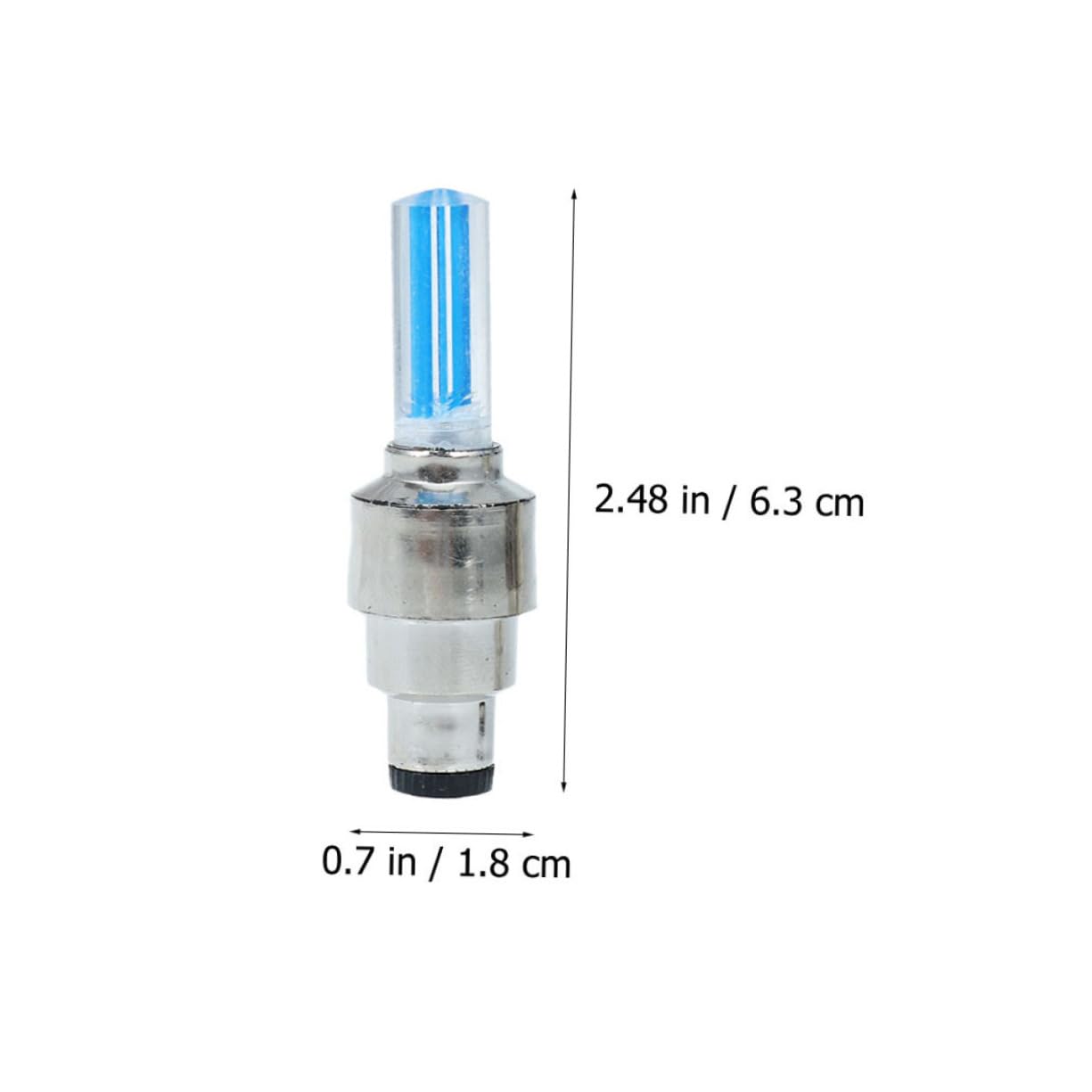 VINTORKY 8Pcs Wheel Lamp Shockproof Bike Light for Mountain Road Bikes Easy Install Tire Wheel Light Cool Decoration for Safe Riding Experience