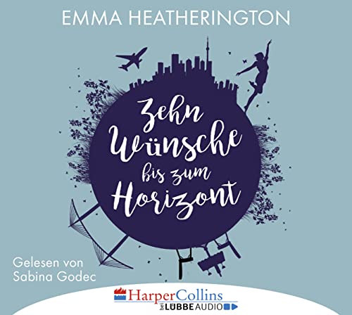 Diseño de la portada del título Zehn W&uuml;nsche bis zum Horizont