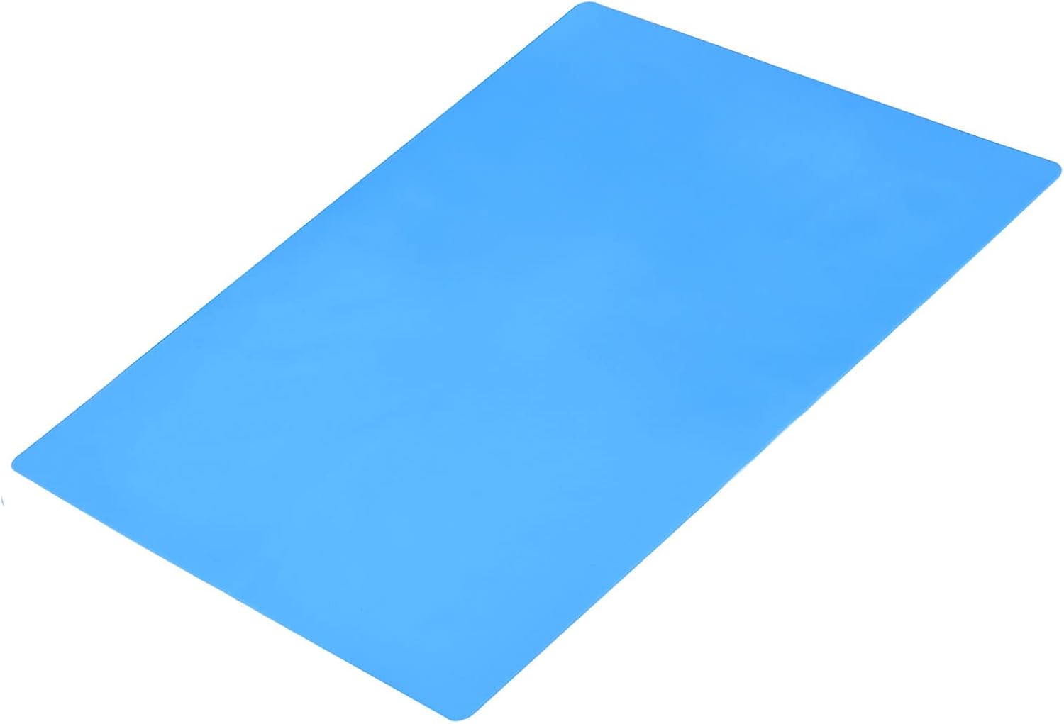 YOKIVE Silicone Mat, Non-Slip Nonstick Sheets Protector | Heat Resistant Reusable for Home DIY Craft (Blue, 19.69x15.75 Inch)