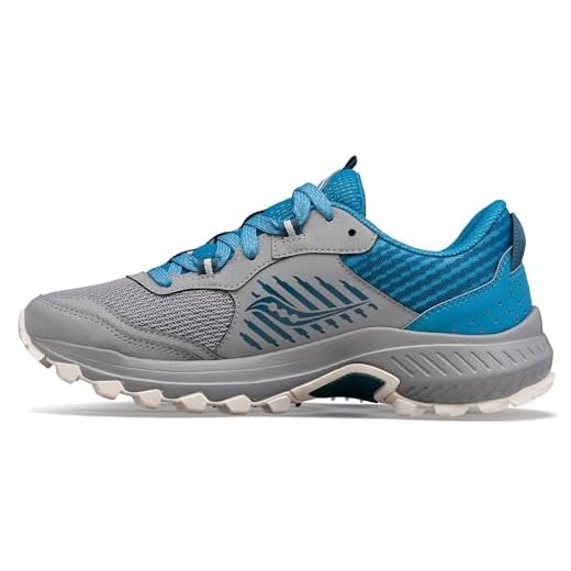 Saucony Women's Excursion Tr15 Trail Running Shoe, Allow/Topaz 8.5 Wide US