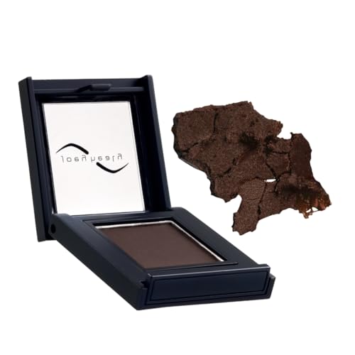 Joey Healy Luxe Brow Powder, Natural and Soft Definition Eyebrow Powder, Waterproof Brow Makeup Formula, Tobacco (Brunette)
