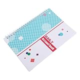 HORIALENCE 会計帳簿 便利なコイルバインディング付き 財務管理用ポータブル