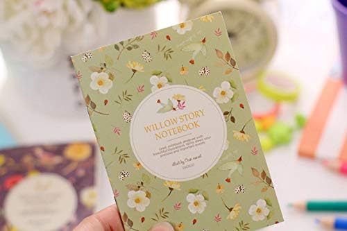 Gifts UK® Garden Birds Flowers Mini Cute Notebooks Small Notepads Notes Pad Pocket Memo Pads A Set of 4