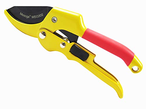 Mesoga Bypass Pruning Shears 8 Inch Sharp And Easy To Hold Garden Shears, Clippers, Scissors (Msg302) #TOP2