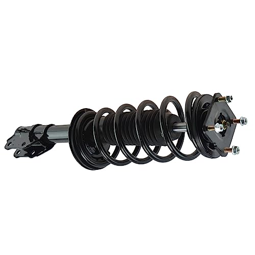 Image of TRQ Front and Rear Suspension Kit Complete Strut & Coil Spring Assembly Shock Absorber Sway Bar Stabilizer Link Compatible with 2007-2012 Mazda CX-7