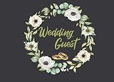 Wedding Guest: Guest Book For Memorail, Messages Book, Geust Name With Best wishes, Advice, Events and More, floral themed