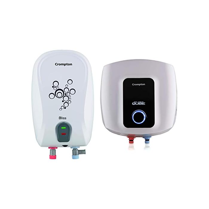 Buy Crompton Bliss 3Litre Instant Water Heater (White) & Crompton