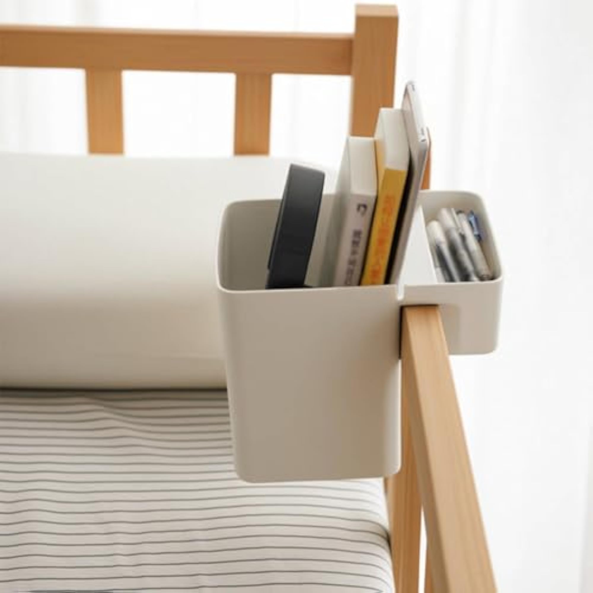 No-Drill Installation Bunk Bed Storage Organizer