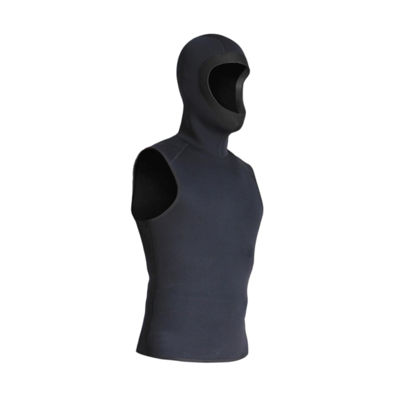Chaleco de Neopreno de Neopreno con Capucha con Capucha versátil Chaleco de Traje húmedo para natación de Snorkel