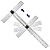 Triangle Ruler Square Carpentry Squares Folding Aluminium Frame Construction Tools Combination 24 Inches in Framing Roofing Stair Work Woodworking Movable Right Angle 90°45 Degree Angle Ruler