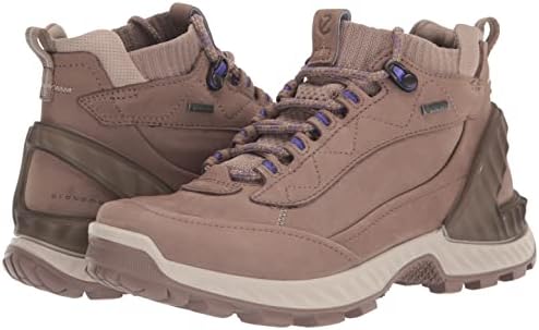 Ecco Women's Exohike High Gore-TEX Hiking Boot, Taupe/Grey Rose Nubuck, 9-9.5 | Image 6