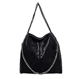 JOTHIN Large Crossbody Bags for Women Tote Bag for Women Womens Shoulder Bags Chain Purse Designer Handbags for Women(Black)