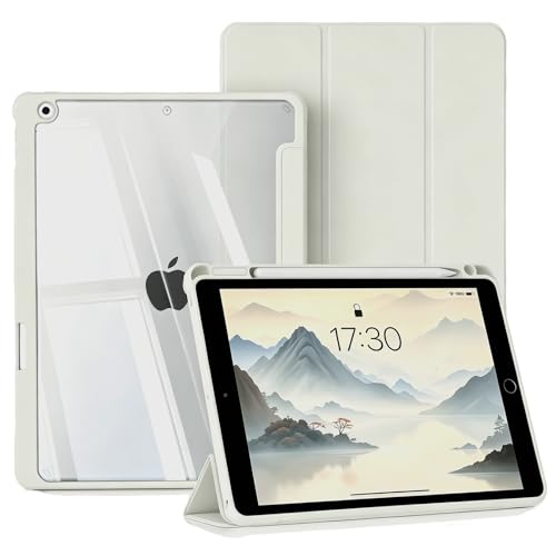 BQDIYOO Hülle für iPad (A16) 11./10. Generation 2025/2022, Weiß