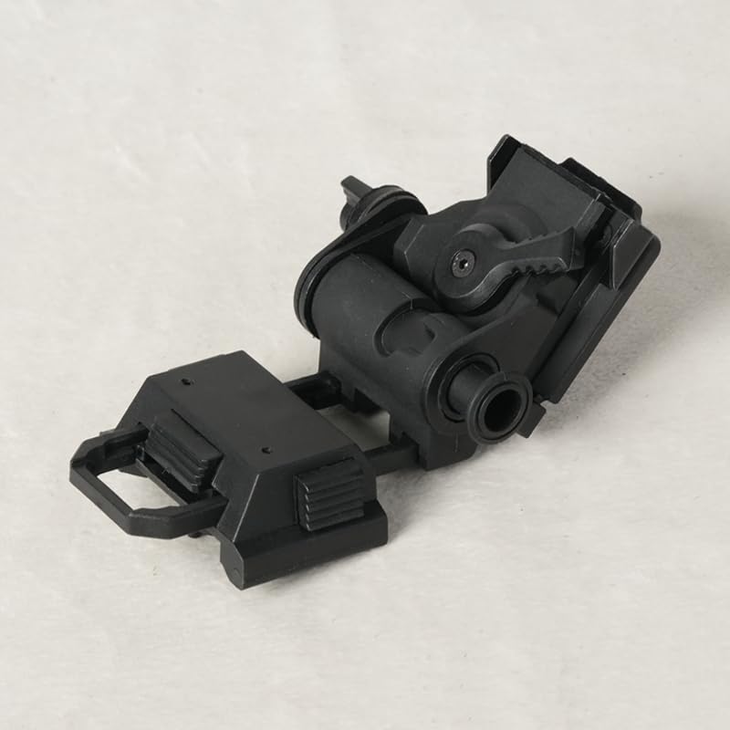 AlloTemlass Tactical Helmet NVG Mount L4G24 | Dual-Mode Operation, Quick-Release & Tilt Adjust | Fits PVS-15/18, GPNVG18 | Easy Install on Fast/MICH/EX Helmets (Nylon)