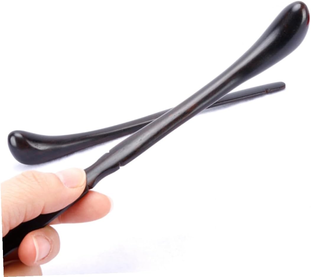 Ebony Dulcimer Mallets Portable Yangqin Practice Hitting Tools Professional Replacement Sticks for Dulcimer Accessories