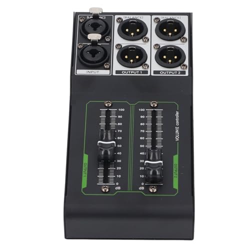 Controlador de Volumen Pasivo Premium con Construcción Metálica para Control Preciso de Sonido Estéreo | Compatible con DVD, Tarjeta de Sonido, Computadora y Dispositivos Smartphone miniatura 4