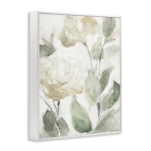 Stupell Industries 'Charming Abstract Florals', Framed Giclee Art, White, 16 x 20 Inches, Easy to Hang and Sturdy, Made in USA, by Lanie Loreth by Stupell Industries - Image 2