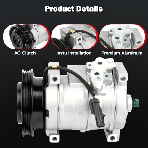 Image of CCIYU AC Compressor w /Clutch for Dodge Neon 2.0L 2000-2002