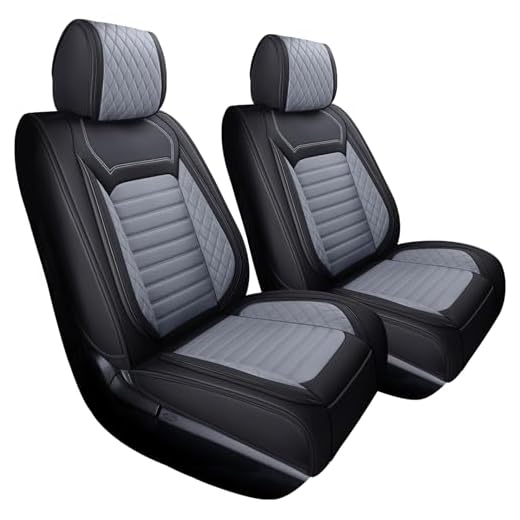 Aierxuan Front Pair Faux Leather Covers