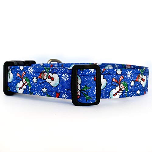 snowman dog collar