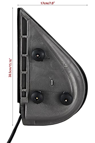 Driver-Side Power Heated Mirror for 2007–2014 GM Trucks and SUVs - Image 3