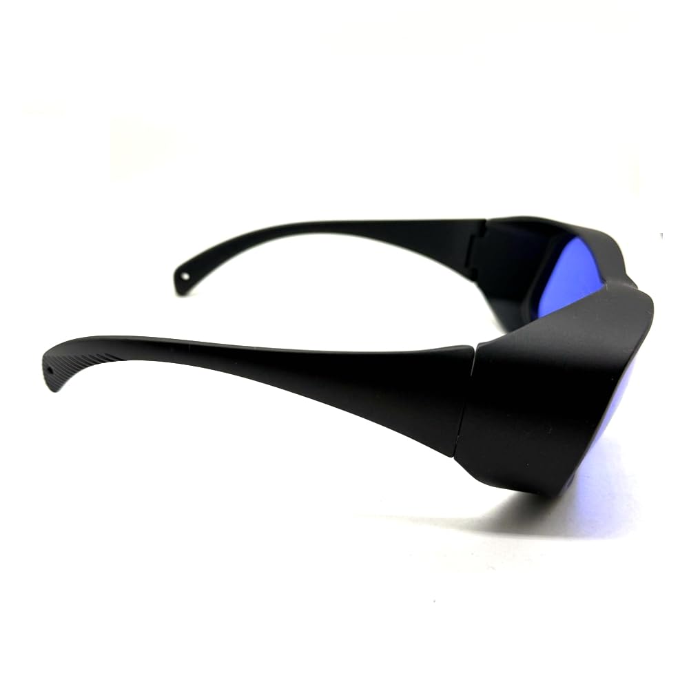 OD4+ żółte światło laserowe ochronne Googles 585nm-595nm laserowe okulary ochronne