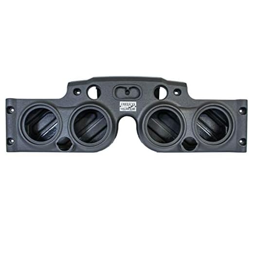 American Soundbar JK/JKU Wrangler Overhead Sound System Empty Enclosure | Jeep Roof Accessory, Enclosure for Speaker, Overhead Sound System Cover, Woofer Protective Envelope (Black)