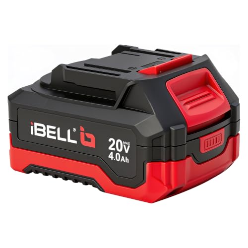 Image of IBELL 20V 4.0Ah Li-Ion MKT Battery Pack | Model IBL ZXV4B | 72Wh High-Performance Battery for Cordless Power Tools & Brushcutters