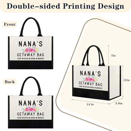 Xinezaa-Gifts-for-Nana-Birthday-Unique-Nana-Gifts-for-Mothers-Day-from-Grandkids-Cool-Christmas-Gift-for-Nana-Cute-Nana-Getaway-Bag-Best-Nana-Ever-Tote-Bag Xinezaa Gifts for Nana Birthday Unique Nana Gifts for Mothers Day from Grandkids Cool Christmas Gift for Nana Cute Nana Getaway Bag Best Nana Ever Tote Bag