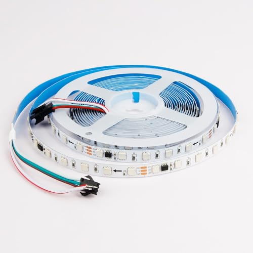 Tira de LED RGB LGIDTECH 5 m WS2815 chip direccionable miniatura 1