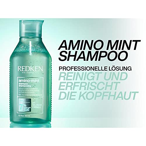 Redken Amino Mint Shampoo: Erfrischendes Haarshampoo gegen fettige Haare – Ansicht 6