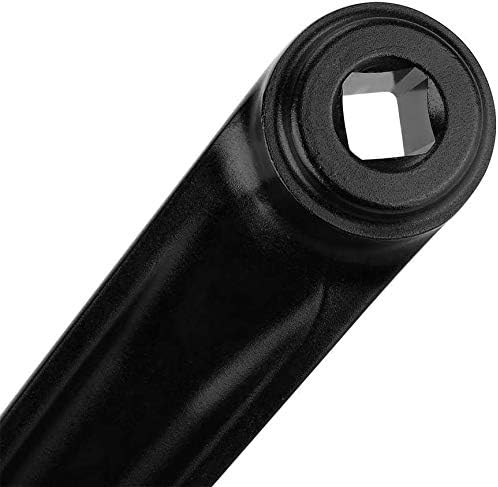 Miniatura 5 de Brazo de manivela de bicicleta, brazo izquierdo, brazo de manivela de aleación de aluminio de 6.693 in, repuesto para bicicleta de montaña,