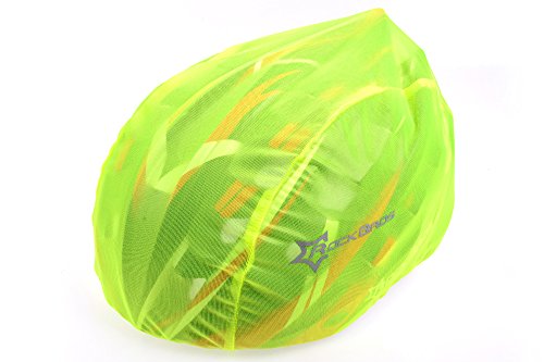 ROCKBROS Windproof Dust-Proof Rain Cover MTB Road Bike Helmet Cover (Green)