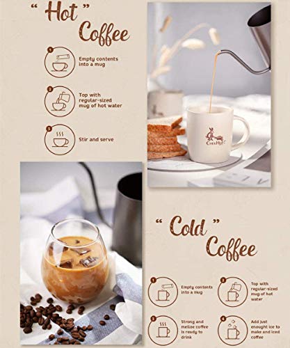 Malasia famoso Chek Hup Instant Ipoh Café blanco con bajo GI Premium Rock Sugar por Ametsus (3 en 1 KING (4 paquetes) - Imagen 7