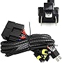 iJDMTOY Headlight High/Low Conversion Relay Wire Harness Compatible With Original H4 Headlamps To Separated 9005/9006 High Beam & Low Beam Headlights