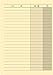 Produktbild Telefonregister-Einlage für Standard-Ringbuch, 25 Blatt, DIN A5, chamois