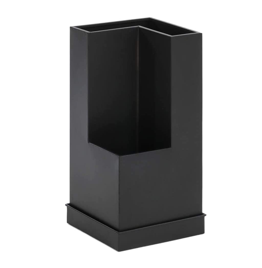 FCXWEVR Metal Geometric Umbrella Stand with Drip Tray Multifunctional Umbrella Holder