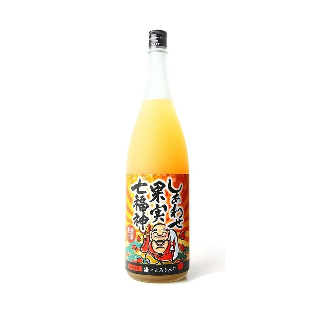 Amazon.co.jp: しあわせ果実 七福神 濃いとろりんご 720ml 北のさくら