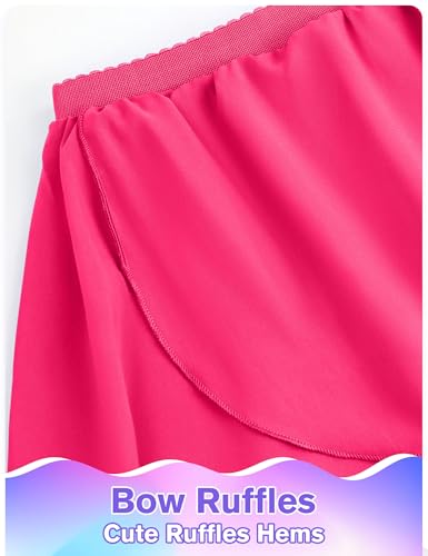 Image of Girls Swimsuit 3 Piece Sleeveless Bathing Suit Sets with Skirt Swimwear Rash Guard for Kids Beach UPF 50+ Sun Protection