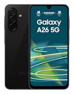SAMSUNG Galaxy A26 256GB 8GB 256GB Black (SM-A266BZKCEUE) – [Versiones italiano, húngaro, polaco, rumano, austriaco y suizo]