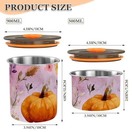 Contenedor para Café Hermético de Acero Inoxidable 500ml miniatura 3