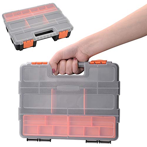 Sortimentskasten Set - 4-teilig - Sortierkasten - Organizer - Stapelbarer Werkzeugkasten - Werkzeugbox, Werkzeugkiste – Bild 5
