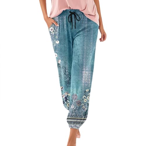 Pantalon décontracté femme ample fluide toutes saisons