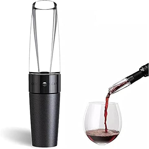 Wine Aerator Pourer, Premium Decanter Spout Quick Decanter For Wine Mouth Small Food Grade Wine Pourer Red Wine Aerator Pourer Pour Spout Best Gift For Wine Lovers Cover