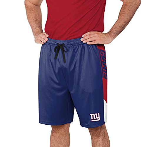 Image of FOCO NFL Mens NFL Team Logo Side Stripe Training Shorts