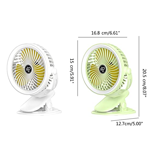 Ventilateur électrique multifonction USB pour chambre, garage et camping nomade - 4
