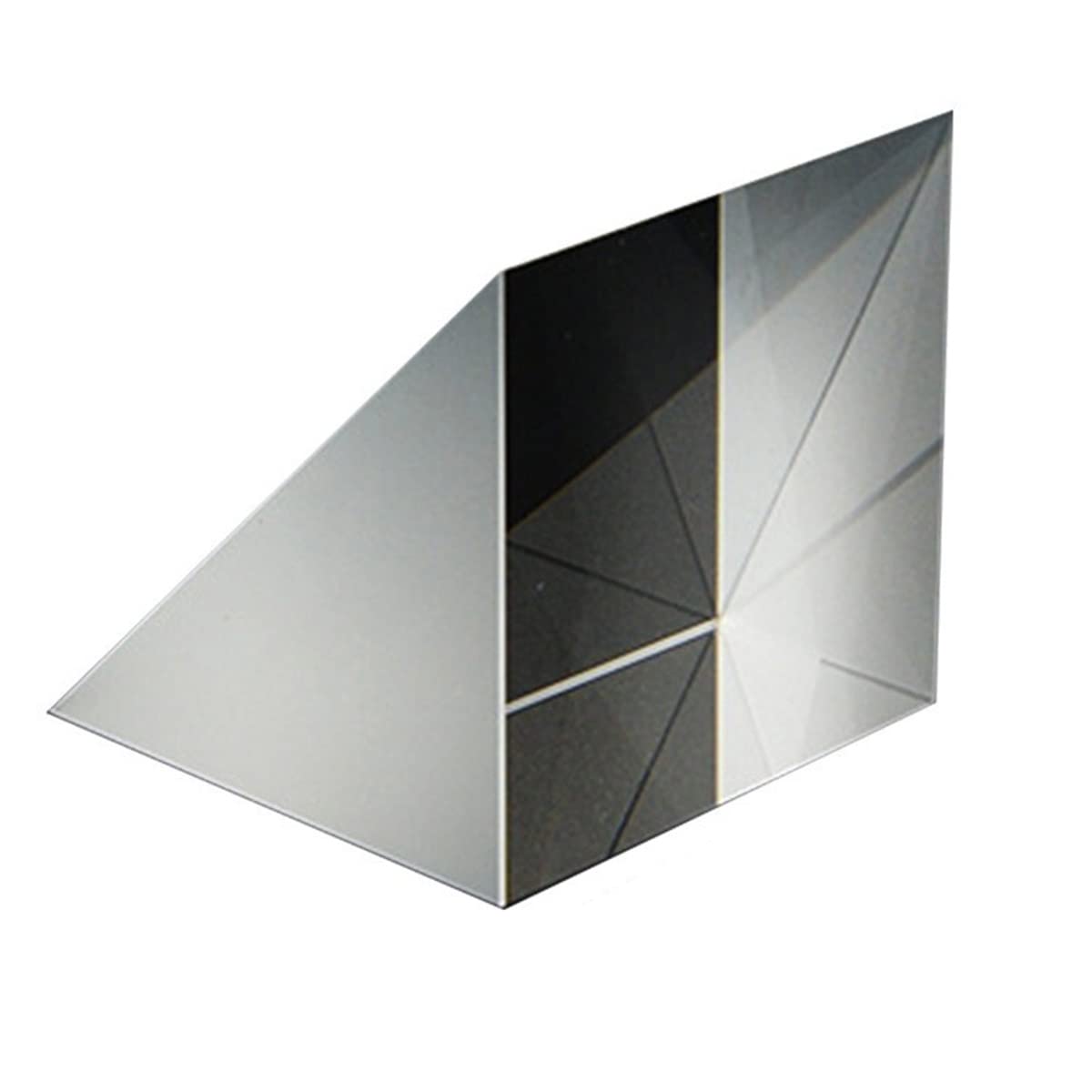 Prisms & Kaleidoscopes 10x10x10MM Optical Right Angle Refraction Triangular Prism Optical K9 Science Classroom Optics Kits