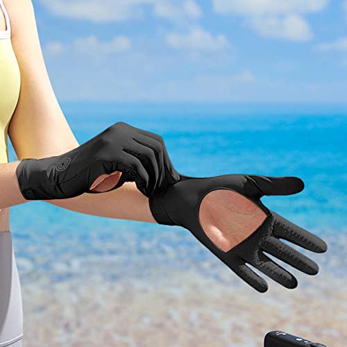 Condução Protecção Solar Feminina | verão ao ar livre com proteção UV | palma ocas refrescantes resp