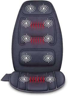 Snailax Massage Seat Cushion with Heat - Extra Memory Foam Support Pad in