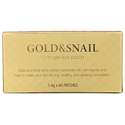Petitfée Gold & Snail Hydrogel Eye Patch 60 x Pieces Skin Care